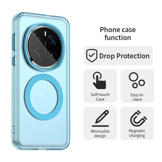 Калъф за Honor Magic7 Pro - CandyCase MagSafe - Син