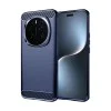 Калъф за Honor Magic7 Pro - Carbon Silicone - Blue