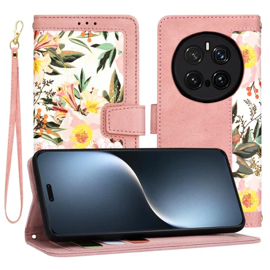 Калъф за Honor Magic7 Pro - FlipCraft - Sweetheart Pink