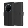 Калъф за Honor Magic7 Pro - Кожено Протектор - Черен
