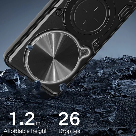 Калъф за Honor Magic8 Lite - Techsuit CamGuard Pro - Лилав