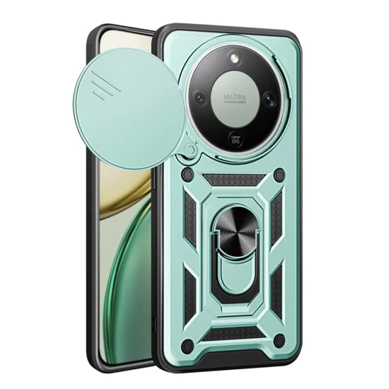 Калъф за Honor Magic8 Lite - Techsuit CamShield Series - Зелен