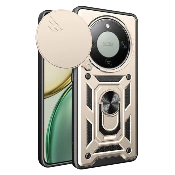 Калъф за Honor Magic8 Lite - Techsuit CamShield Series - Златист