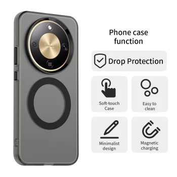 Калъф за Honor Magic8 Lite - Techsuit CandyCase MagSafe - Черен
