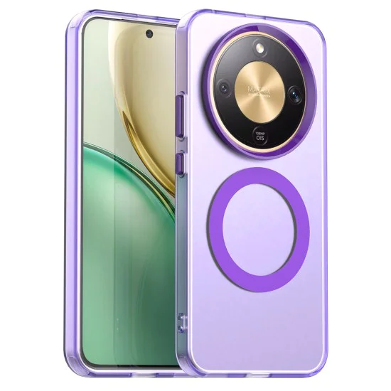 Калъф за Honor Magic8 Lite - Techsuit CandyCase MagSafe - Лилав