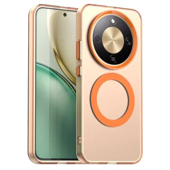 Калъф за Honor Magic8 Lite - Techsuit CandyCase MagSafe - Оранжев