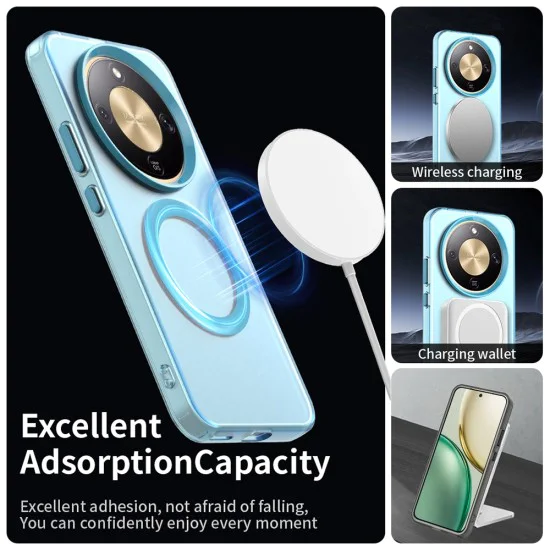 Калъф за Honor Magic8 Lite - Techsuit CandyCase MagSafe - Син