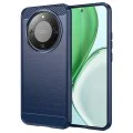 Калъф за Honor Magic8 Lite - Techsuit Carbon Silicone - Син