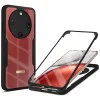 Калъф за Honor Magic8 Lite - Techsuit ColorVerse 360 Series + Протектор - Черен