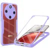 Калъф за Honor Magic8 Lite - Techsuit ColorVerse 360 Series + Протектор - Лилав