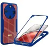 Калъф за Honor Magic8 Lite - Techsuit ColorVerse 360 Series + Протектор - Син