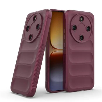 Калъф за Honor Magic8 Lite - Techsuit Magic Shield - Бордо