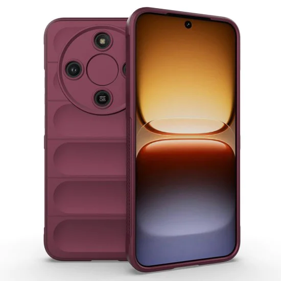 Калъф за Honor Magic8 Lite - Techsuit Magic Shield - Бордо