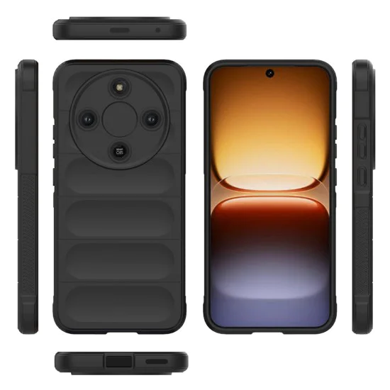 Калъф за Honor Magic8 Lite - Techsuit Magic Shield - Черен