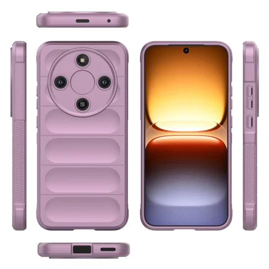 Калъф за Honor Magic8 Lite - Techsuit Magic Shield - Лилав