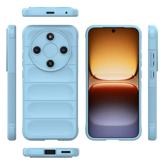 Калъф за Honor Magic8 Lite - Techsuit Magic Shield - Синьо-зелен
