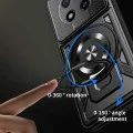 Калъф за Honor Magic8 Lite - Techsuit RuggedCam - Лилав