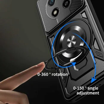 Калъф за Honor Magic8 Lite - Techsuit RuggedCam - Син