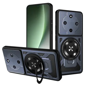 Калъф за Honor Magic8 Lite - Techsuit RuggedCam - Син