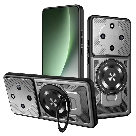 Калъф за Honor Magic8 Lite - Techsuit RuggedCam - Сив