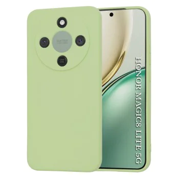 Калъф за Honor Magic8 Lite - Techsuit SoftFlex - Матча