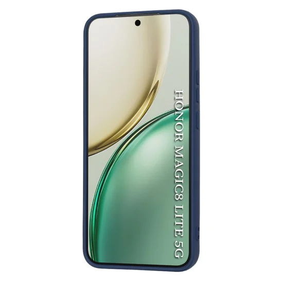 Калъф за Honor Magic8 Lite - Techsuit SoftFlex - Тъмносин