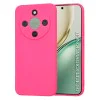 Калъф за Honor Magic8 Lite - Techsuit SoftFlex - Ярко розов