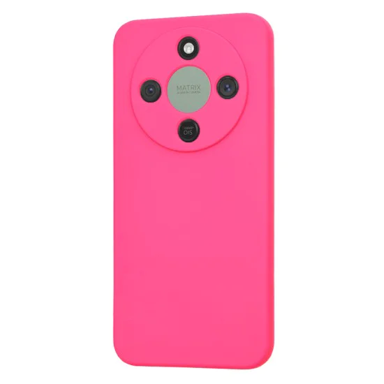 Калъф за Honor Magic8 Lite - Techsuit SoftFlex - Ярко розов