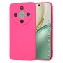 Калъф за Honor Magic8 Lite - Techsuit SoftFlex - Ярко розов