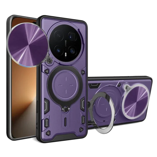 Калъф за Honor Magic8 Pro - CamGuard Pro - Techsuit - Лилав