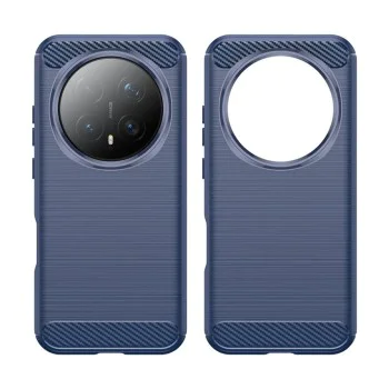 Калъф за Honor Magic8 Pro - Carbon Silicone - Techsuit - Син