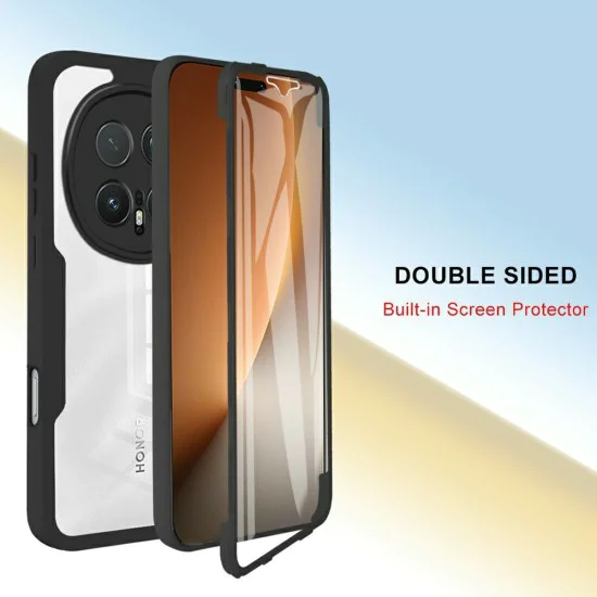 Калъф за Honor Magic8 Pro - ColorVerse 360 Series + протектор - Techsuit - Розов