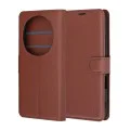 Калъф за Honor Magic8 Pro - Leather Folio - Techsuit - Кафяв