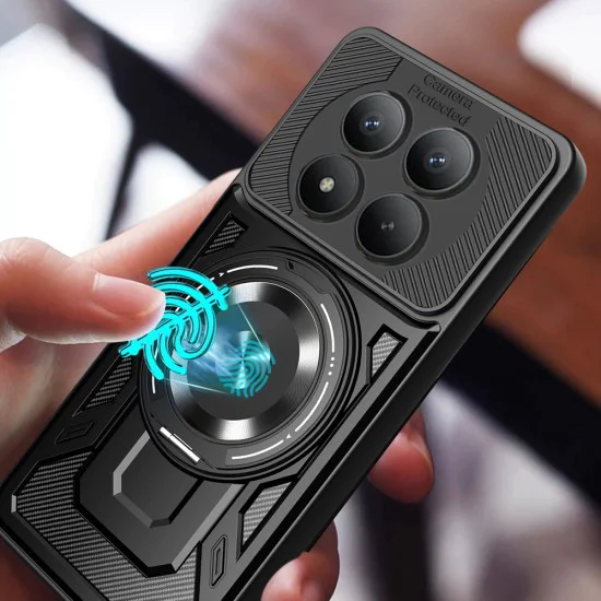 Калъф за Honor Magic8 Pro - RuggedCam - Techsuit - Син