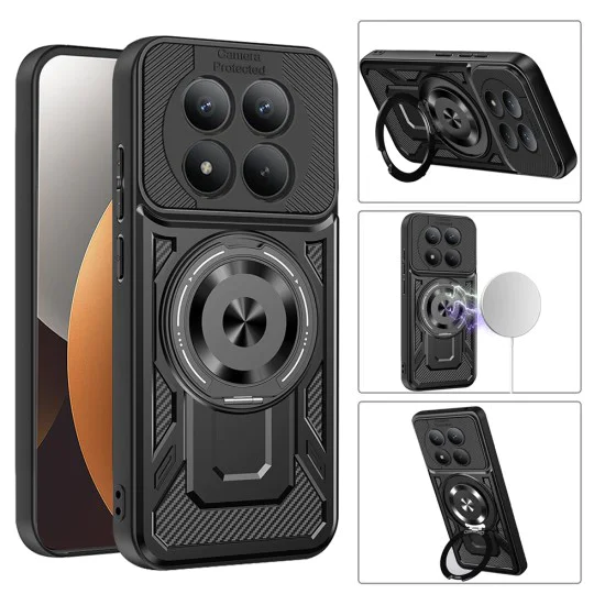 Калъф за Honor Magic8 Pro - RuggedCam - Techsuit - Сив