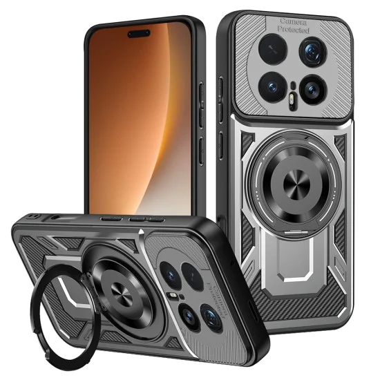 Калъф за Honor Magic8 Pro - RuggedCam - Techsuit - Сив