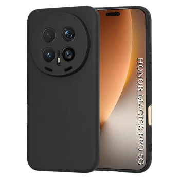 Калъф за Honor Magic8 Pro - SoftFlex - Черен
