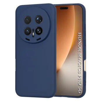 Калъф за Honor Magic8 Pro - SoftFlex - Син