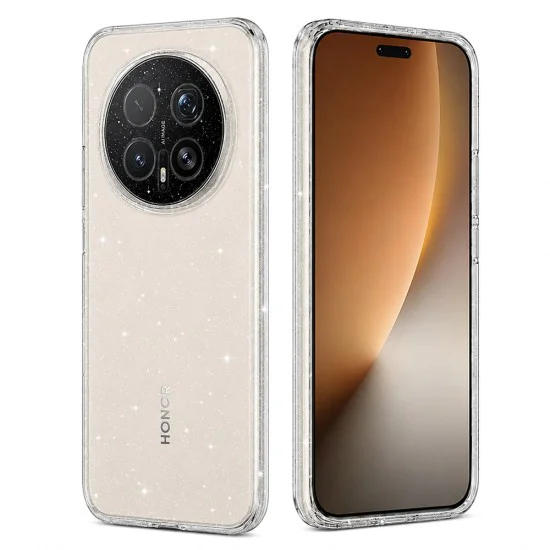 Калъф за Honor Magic8 Pro - SparkleSkin Series - Techsuit - Прозрачен