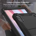 Калъф за Honor Pad X8a - Techsuit - Rugged TabShell + Screen Protector - Черен