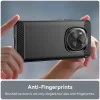 Калъф за Honor X5b - Carbon Silicone - Techsuit - Черен
