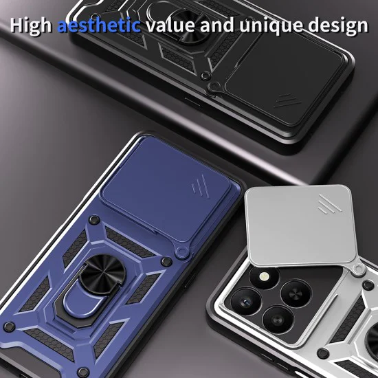 Калъф за Honor X5c Plus - Techsuit CamShield Series - Зелен