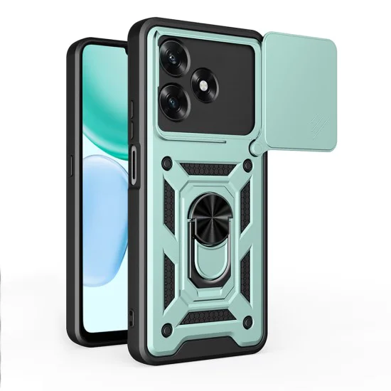 Калъф за Honor X5c Plus - Techsuit CamShield Series - Зелен