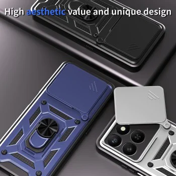 Калъф за Honor X5c Plus - Techsuit CamShield Series - Златист