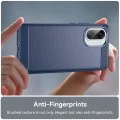 Калъф – Honor X5c Plus – Techsuit Carbon Silicone – Син