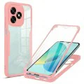 Калъф за Honor X5c Plus - Techsuit ColorVerse 360 Series + Протектор - Розов