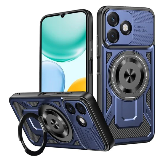 Калъф за Honor X5c Plus - Techsuit RuggedCam - Син