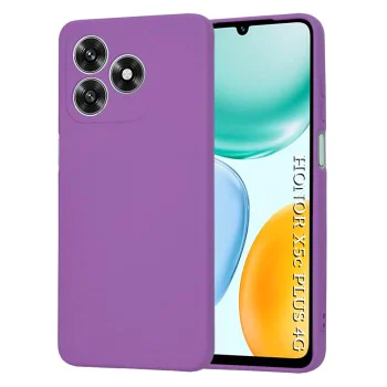 Калъф за Honor X5c Plus - Techsuit SoftFlex - Лилав