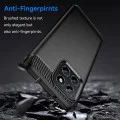 Калъф за Honor X6 / X8 5G / 70 Lite - Carbon Silicone - Черен