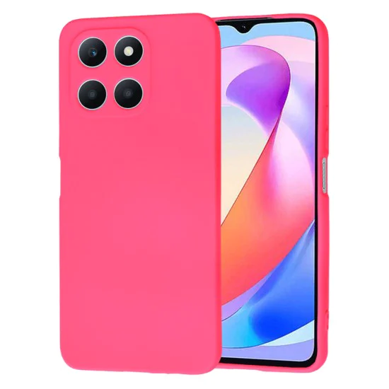 Калъф за Honor X6a - SoftFlex - Techsuit - Яркорозов